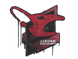 Zabalené graffiti (mousesports Boston 2018)