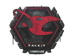 Forseglet graffiti (mousesports London 2018)