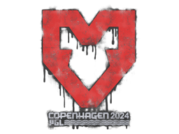 Forseglet graffiti (MOUZ Copenhagen 2024)