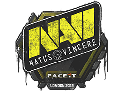 Zabalené graffiti (Natus Vincere London 2018)
