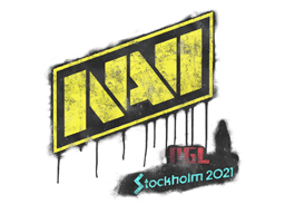 Forseglet graffiti (Natus Vincere Stockholm 2021)