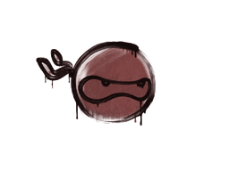Σφραγισμένο γκράφιτι (Ninja Brick Red)