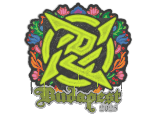 Zabalené graffiti (Ninjas in Pyjamas StarLadder Budapest 2025)