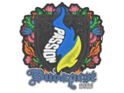 Forseglet graffiti (Passion UA Budapest 2025)