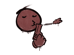 Σφραγισμένο γκράφιτι (Quickdraw Brick Red)