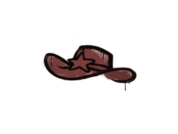 Σφραγισμένο γκράφιτι (Sheriff Brick Red)