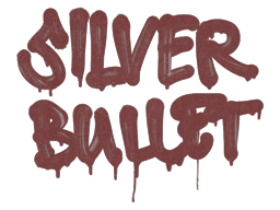 Zabalené graffiti (Silver Bullet Cihlově červené)