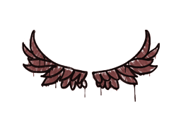 Σφραγισμένο γκράφιτι (Take Flight Brick Red)