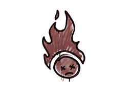 Σφραγισμένο γκράφιτι (Toasted Brick Red)