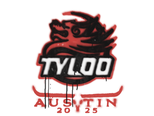 Förseglad graffiti (TYLOO Austin 2025)