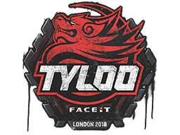 Zabalené graffiti (Tyloo London 2018)