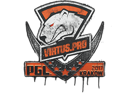 Zabalené graffiti (Virtus.Pro Krakow 2017)