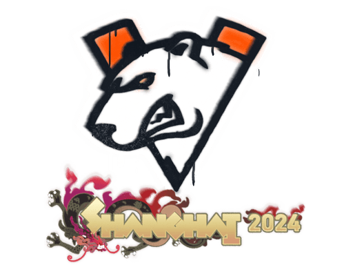 Förseglad graffiti (Virtus.pro Shanghai 2024)