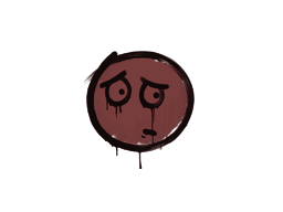 Σφραγισμένο γκράφιτι (Worry Brick Red)