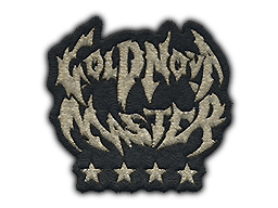 Aufnäher (Metall – Gold Nova Meister)