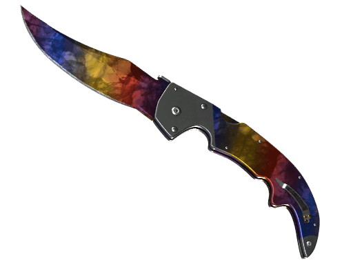 Cuchillo alfanje (Mármol desteñido)