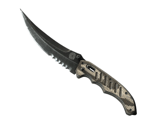 Flip Knife (Black Laminate)