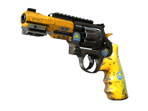 Revólver R8 (Cañón de plátano)