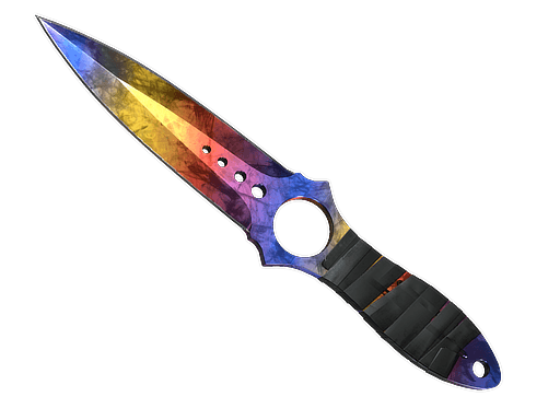 Cuchillo esqueletizado (Mármol desteñido)