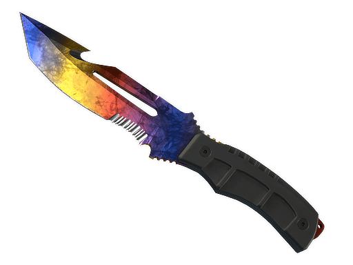 Cuchillo de supervivencia (Mármol desteñido)