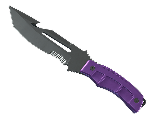 Cuchillo de supervivencia (Ultravioleta)