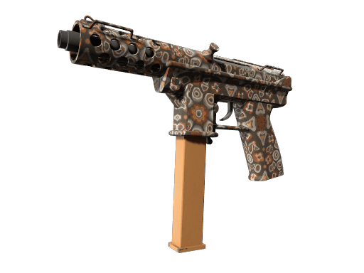 Tec-9 (Murano naranja)