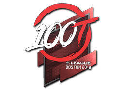 Klistermærke (100 Thieves Boston 2018)