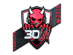 Samolepka (3DMAX speciální Katowice 2015)
