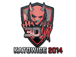 Samolepka (3DMAX holografická Katovice 2014)