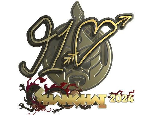 สติกเกอร์ (910 ทอง Shanghai 2024)