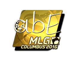Adesivo (abE Oro MLG Columbus 2016)