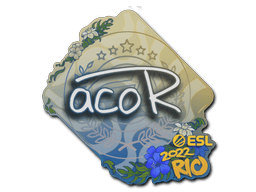 Klistermærke (acoR Rio 2022)