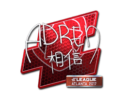 Klistermærke (AdreN folie Atlanta 2017)