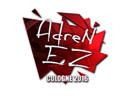Klistermærke (AdreN folie Cologne 2016)
