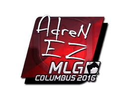 Klistermærke (AdreN folie MLG Columbus 2016)
