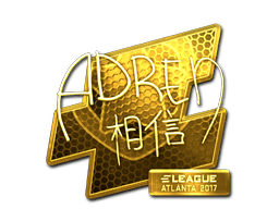 Samolepka (AdreN zlatá Atlanta 2017)