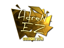 Samolepka (AdreN zlatá ESL Cologne 2016)