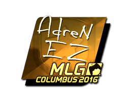 Samolepka (AdreN zlatá MLG Columbus 2016)