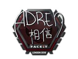 Samolepka (AdreN London 2018)