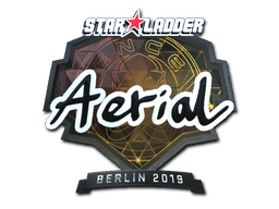 Klistermærke (Aerial folie Berlin 2019)