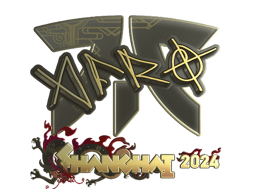 Aufkleber (afro Gold Shanghai 2024)
