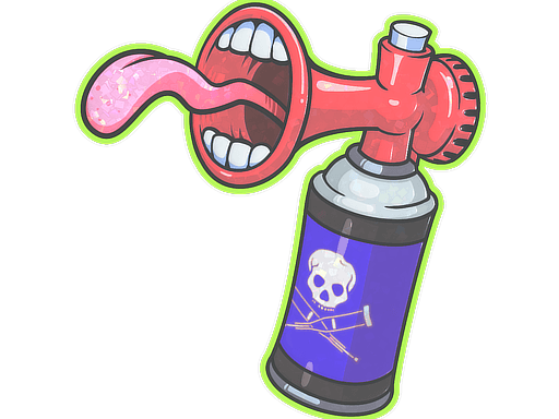印花 (Airhorn Glitter)