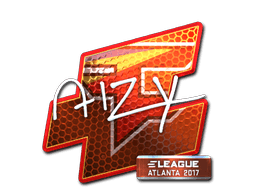 Klistermærke (aizy folie Atlanta 2017)