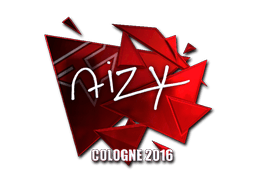 Klistermærke (aizy folie Cologne 2016)