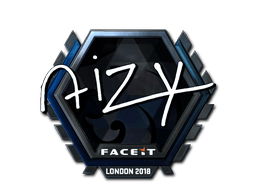 Klistermærke (aizy folie London 2018)