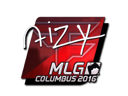 Klistermærke (aizy folie MLG Columbus 2016)