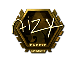 Samolepka (aizy zlatá London 2018)