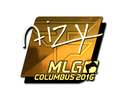 Samolepka (aizy zlatá MLG Columbus 2016)