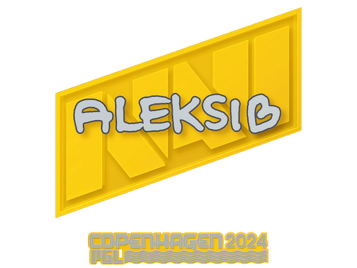 Samolepka (Aleksib PGL Copenhagen 2024)