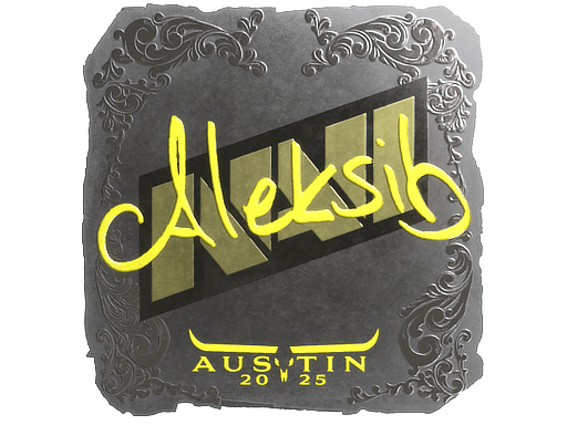 Klistermærke (Aleksib folie Austin 2025)